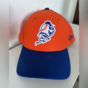 New Era Orange/Blue 39THIRTY stretch fit Cap NY Mets